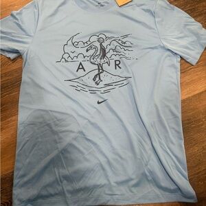 Nike Sky Blue Flamingo Graphic Tee